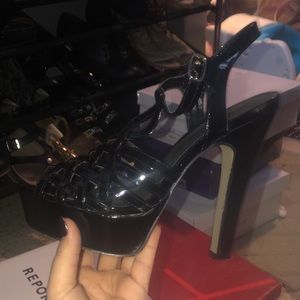 Dressy platform sandals